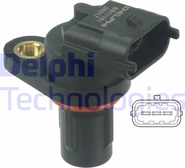Датчик положения распредвала Delphi. Артикул SS11151