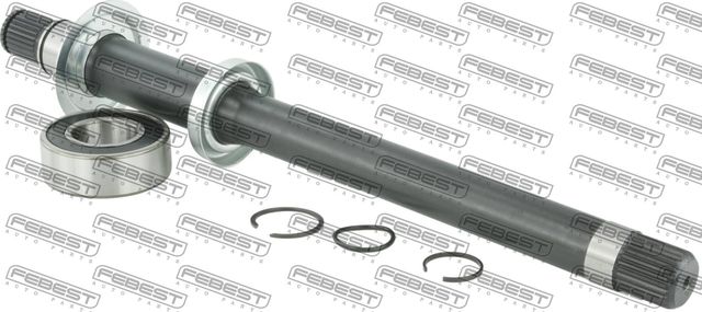 Полуось (привод в сборе, приводной вал) Febest передняя правая для SsangYong Korando III 2010-2019. Артикул 1412-ACTWD2RH