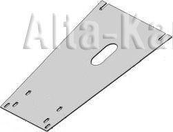 Защита алюминиевая Alfeco для картера Jac N35 2019-2026. Артикул ALF.56.062al