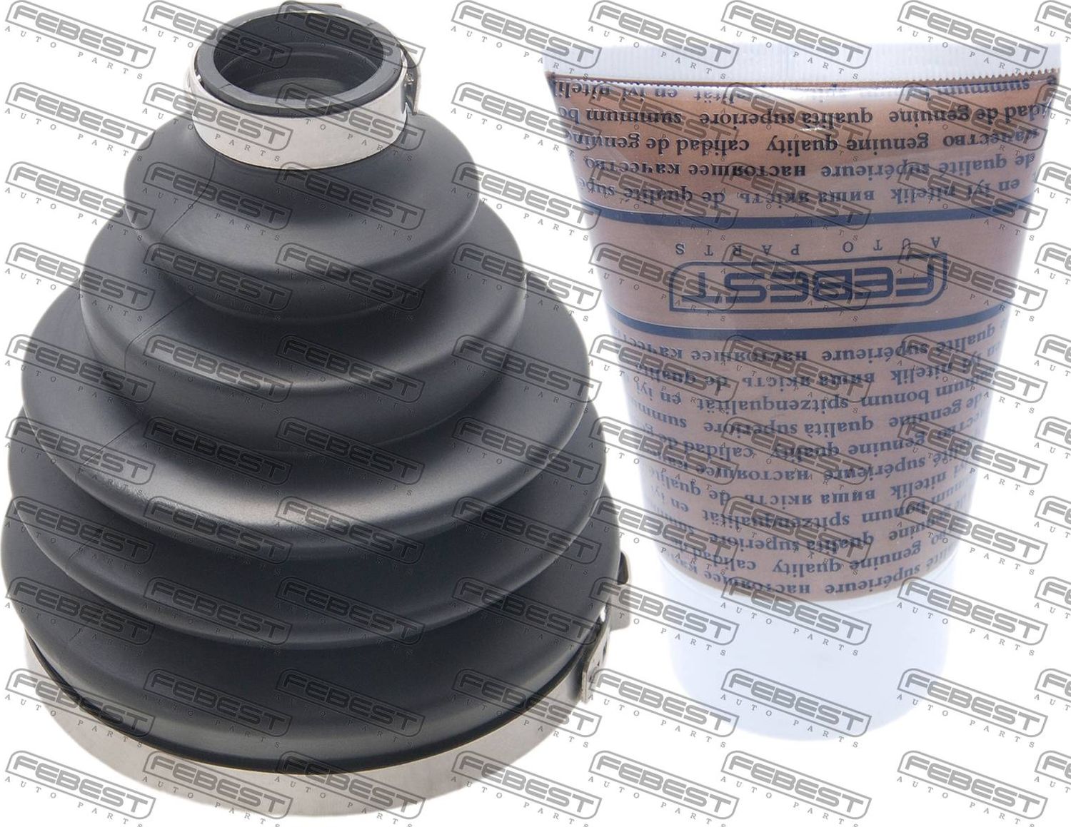 Пыльник ШРУСа наружный Febest (поливинилхлорида). Артикул 2717P-XC90F2