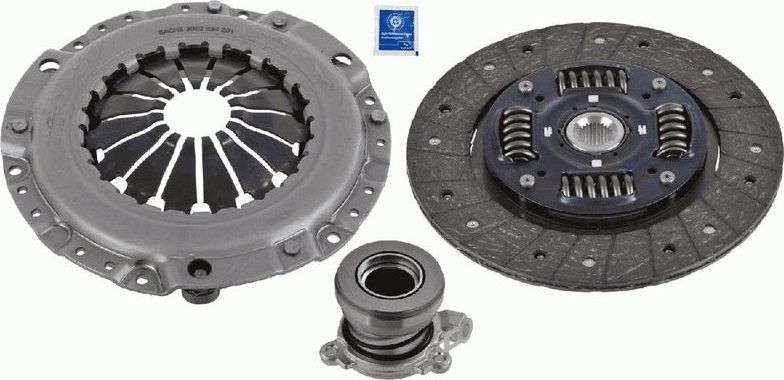 Сцепление (комплект) SACHS Kit plus CSC. Артикул 3000 990 289