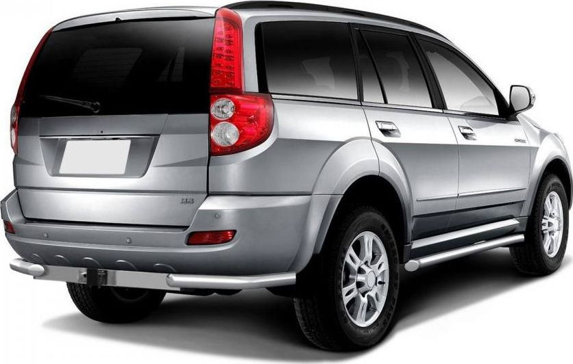 Защита PT Group заднего бампера угловая d63 (НПС) для Haval H5 2020-2026. Артикул HVH220102