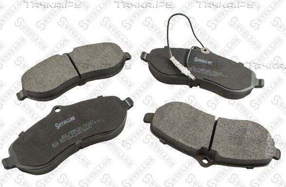 Тормозные колодки Stellox передние для Citroen Jumpy II 2007-2016. Артикул 000 295B-SX