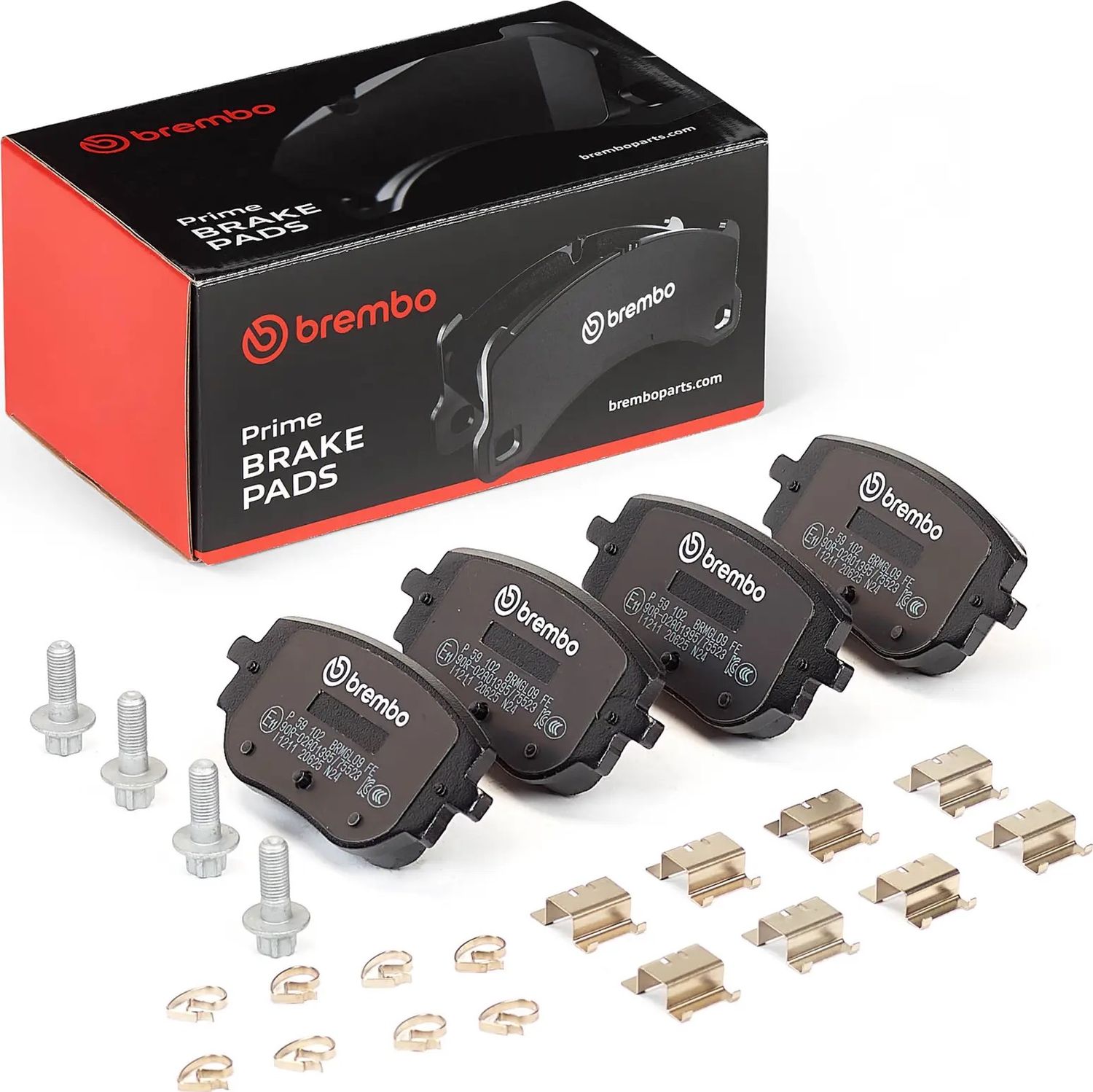 Тормозные колодки Brembo PRIME LINE. Артикул P 59 102