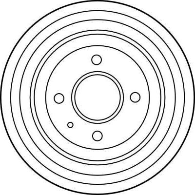 Тормозной барабан TRW. Артикул DB4065