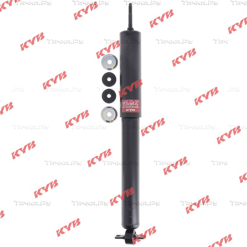Амортизатор KYB (Каяба) Excel-G передний для Jeep Wrangler II (TJ) 1996-2007. Артикул 344392