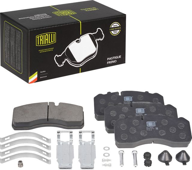 Тормозные колодки Trialli (Low-Metallic). Артикул PFT 29094