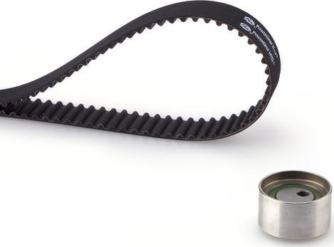 Ремень ГРМ с роликами (комплект) Gates PowerGrip® для Suzuki Swift II 1989-2001. Артикул K015318XS