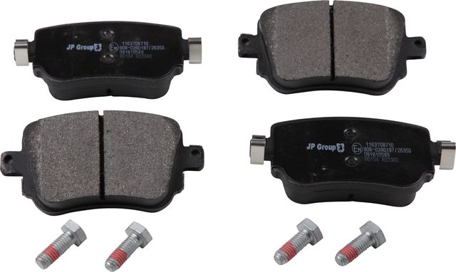 Тормозные колодки JP Group задние для Skoda Octavia A7 2012-2019. Артикул 1163708710