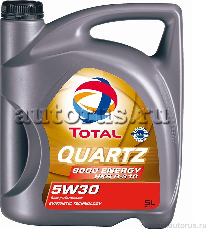 Масло моторное QUARTZ ENERGY 9000 HKS G-310 5W30 синт.5л TOTAL. Артикул 175393
