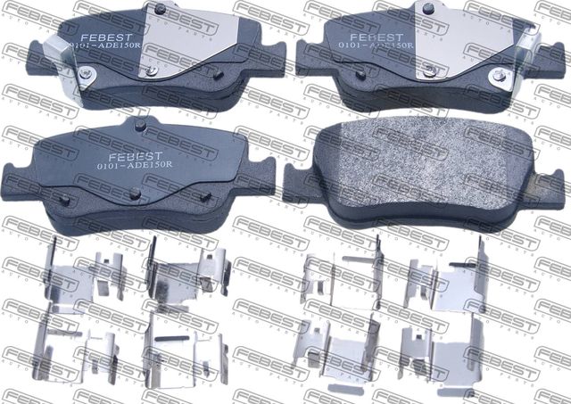 Тормозные колодки Febest. Артикул 0101-ADE150R