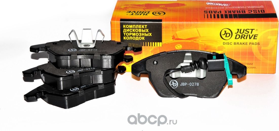 Колодки тормозные, передние GDB1550 (Just Drive) Just Drive. Артикул JBP0278