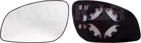 Зеркальное стекло бокового зеркала Alkar левое для Opel Vectra C 2002-2009. Артикул 6431444
