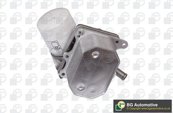 Радиатор масляный (маслоохладитель) для двигателя BGA (алюминий). Артикул CO2300