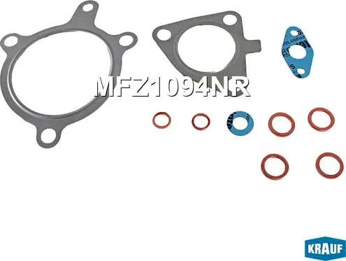 Комплект прокладок турбокомпрессора (Krauf). Артикул MFZ1094NR