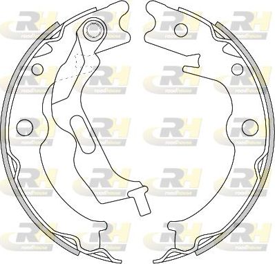 Тормозные колодки (стояночная тормозная система) RoadHouse. Артикул 4627.00