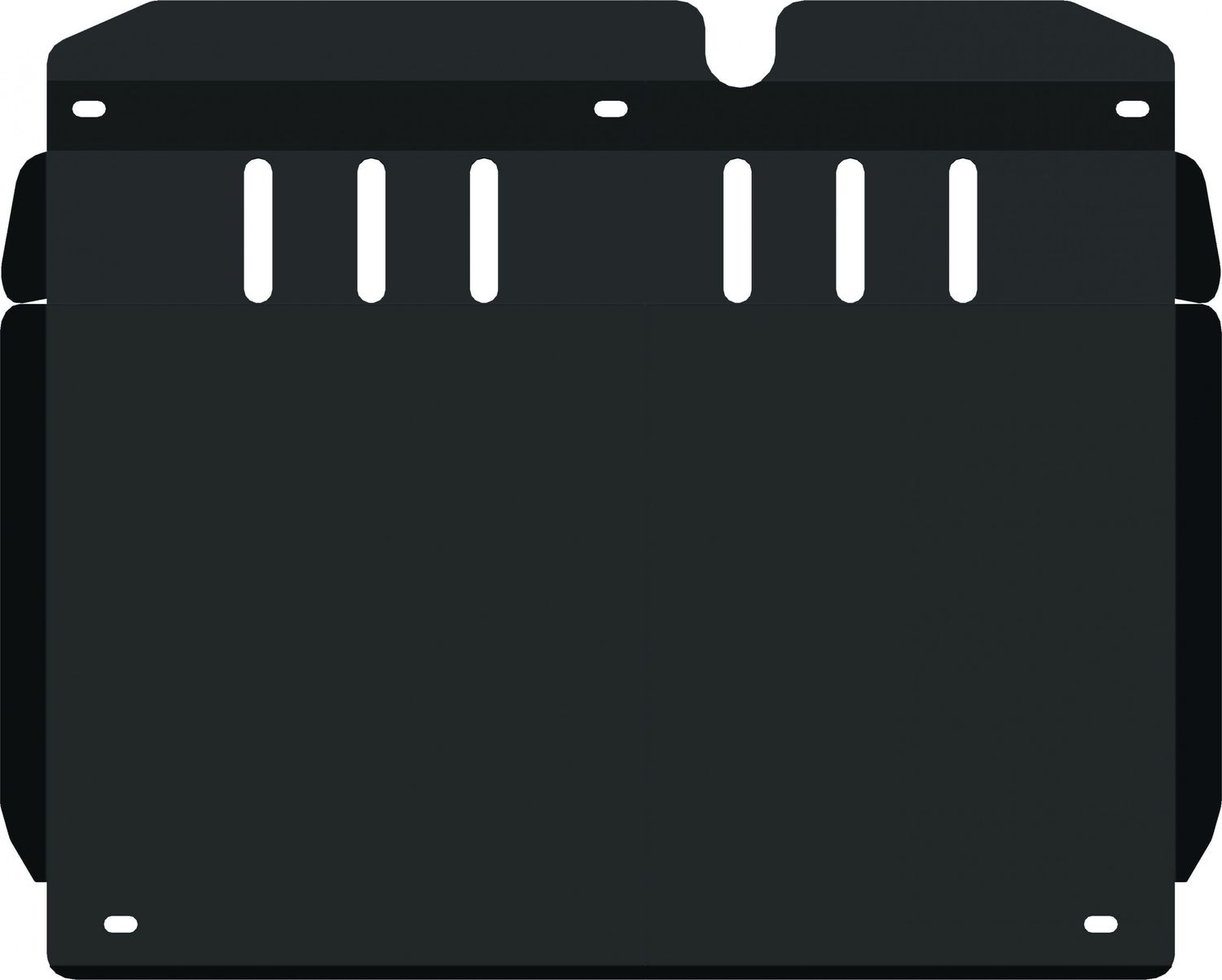 Защита Alfeco для картера и КПП Mitsubishi Galant VIII 2002-2006. Артикул ALF.14.13