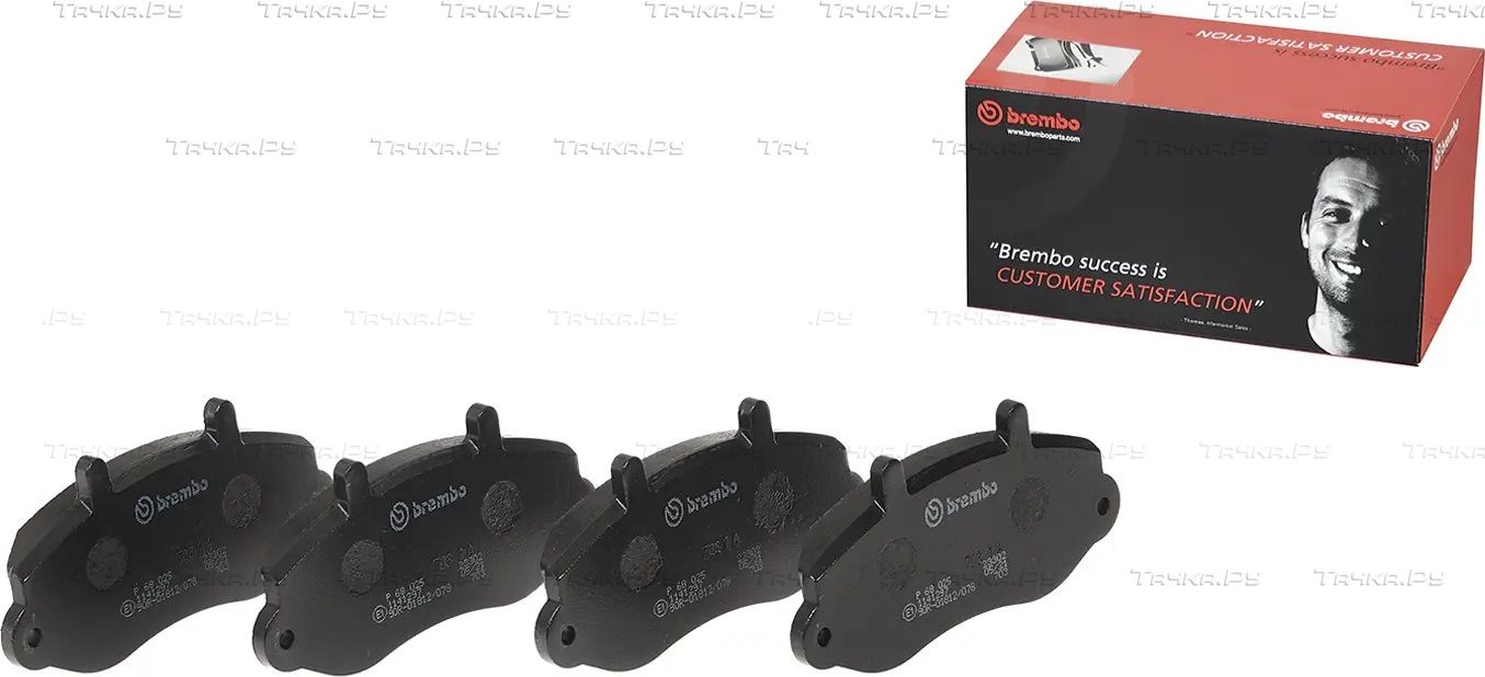 Тормозные колодки Brembo PRIME LINE передние для Opel Movano II 1998-2010. Артикул P 68 025