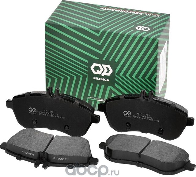 Колодки тормозные дисковые передние Performante (Pilenga). Артикул FDP3378S