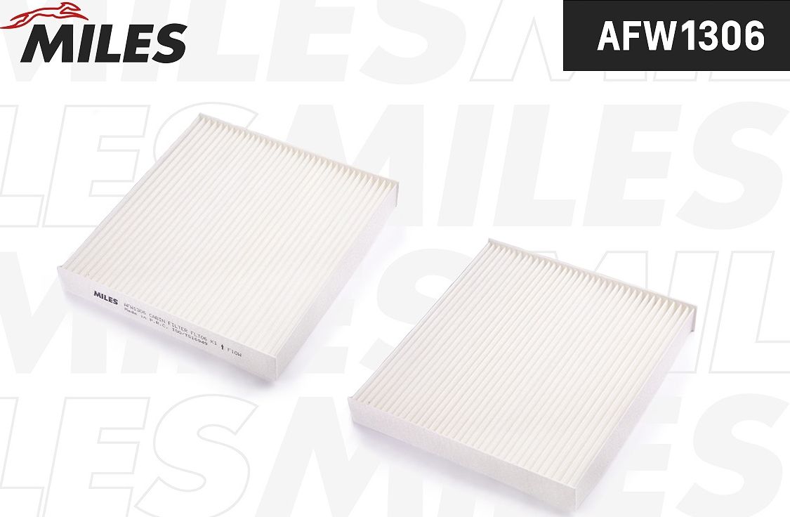 Салонный фильтр Miles. Артикул AFW1306