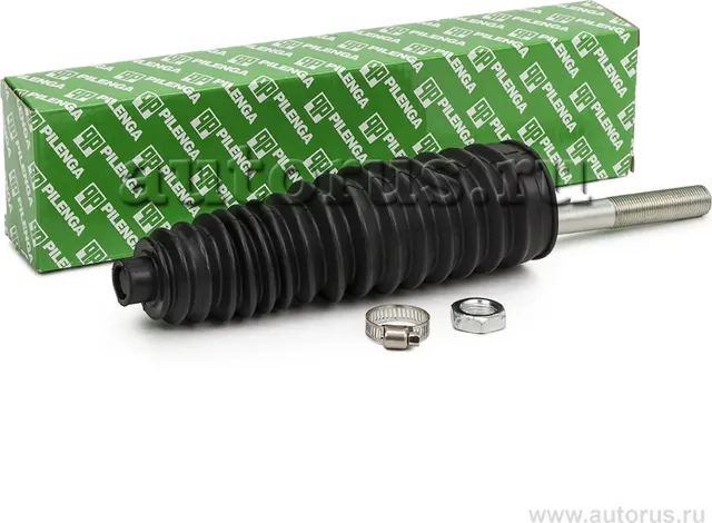 PILENGA Тяга рулевая с пыльником и хомутом  FORD FOCUS 2  FOCUS 3  C-MAX  VOLVO C30  S40  V50 Pilenga. Артикул ts-p1168