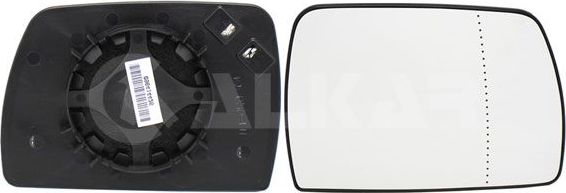 Зеркальное стекло бокового зеркала Alkar правое для BMW X3 I (E83) 2003-2011. Артикул 6472526