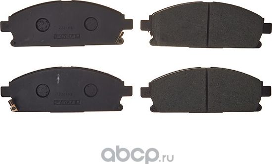 AN-450WK КОЛОДКИ ТОРМОЗНЫЕ ПЕРЕДН NISSAN  X-TRAIL 01-13, PATHFINDER R5 (Akebono). Артикул AN450WK