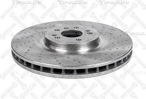 Тормозной диск Stellox передний для Audi 80 IV (B3) 1986-1991. Артикул 6020-1905V-SX