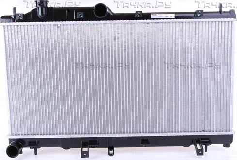 Радиатор охлаждения двигателя Nissens для Subaru Outback III 2003-2009. Артикул 67723