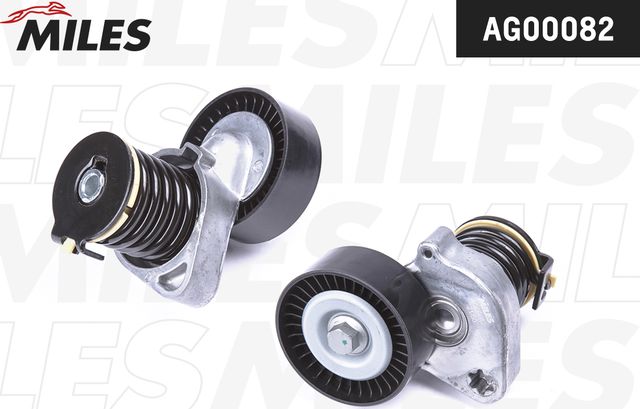 Натяжной ролик (натяжитель) приводного ремня Miles. Артикул AG00082