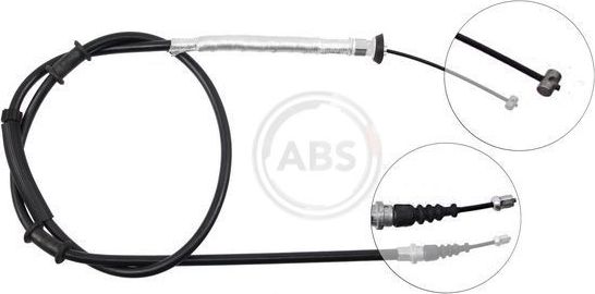Трос ручника (тросик ручного тормоза) ABS. Артикул K19758