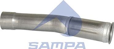 Гофра глушителя Sampa передний для Mercedes-Benz Actros MP1 1996-2003. Артикул 100.258