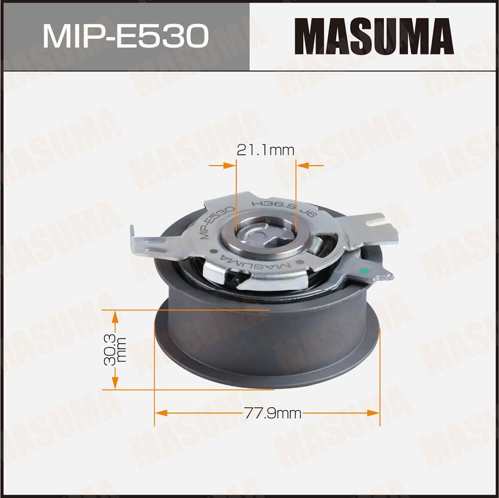Натяжитель ремня ГРМ, CFGC, CFGB, CAYB, CAYC (Masuma). Артикул MIPE530