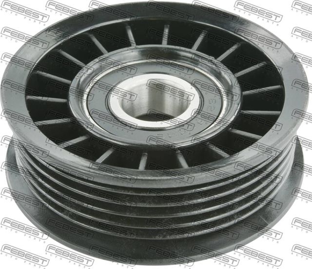 Натяжной ролик (натяжитель) приводного поликлинового ремня Febest. Артикул 2087-KJ