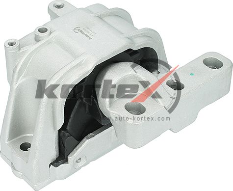 Опора двигателя VW PASSAT/GOLF 04- прав. (Kortex). Артикул KEM095