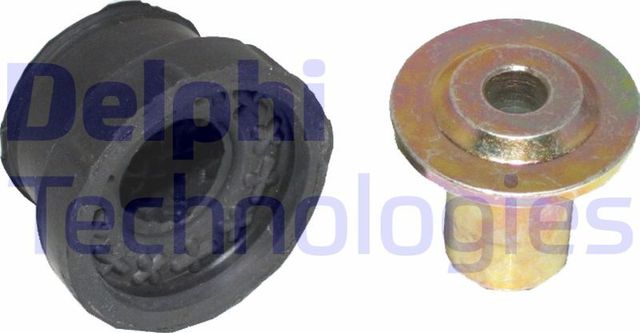 Сайлентблок переднего рычага подвески Delphi передний/задний верхний для Alfa Romeo 147 I 2001-2010. Артикул TD416W