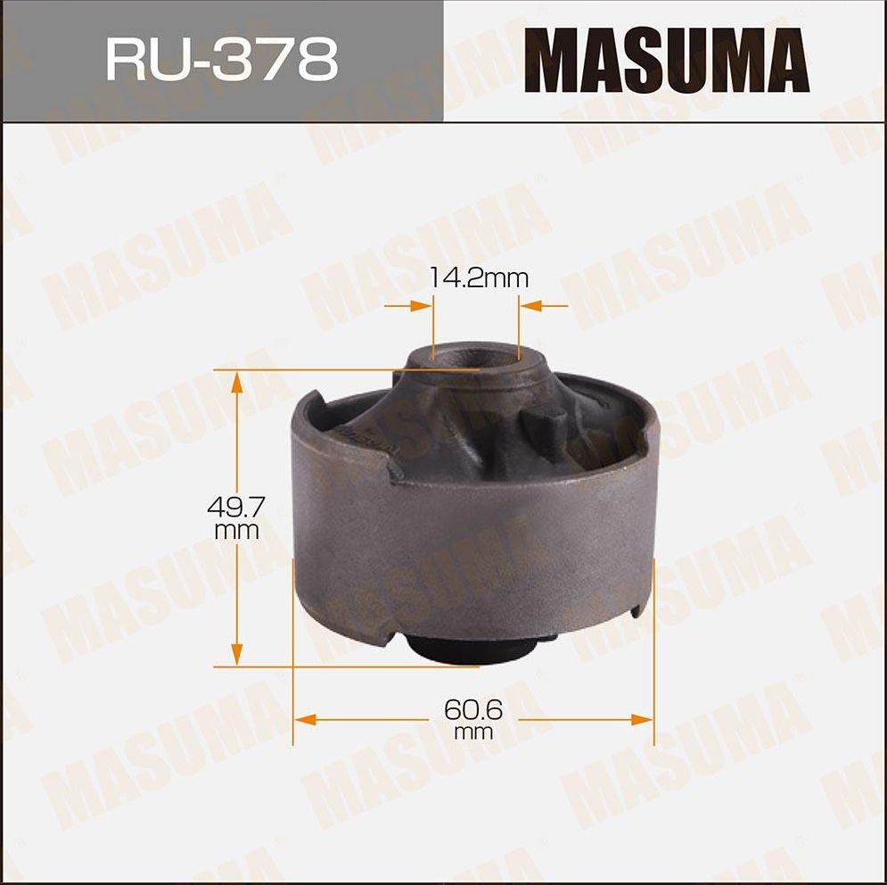 Сайлентблок переднего рычага подвески Masuma. Артикул RU-378