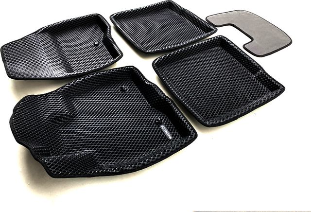 Коврики Euromat 3D EVA для салона Ford Explorer V рестайлинг 2015-2026. Артикул EM3DEVA-002217