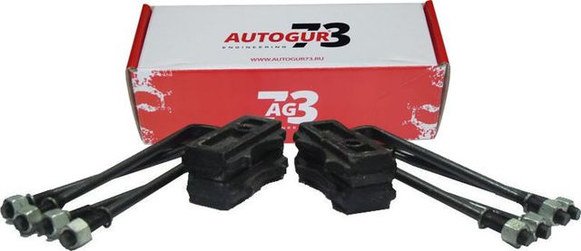 Лифт-комплект Autogur73 рессора-мост 60 мм для УАЗ Hunter 2003-2026, на 1 мост. Артикул ЛРМ-3163-60