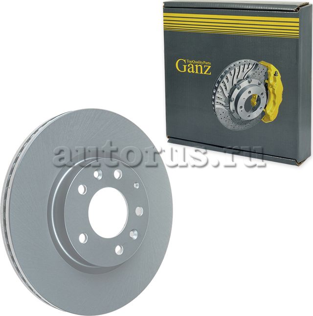 Диск тормозной передний (Ganz). Артикул GIJ10077