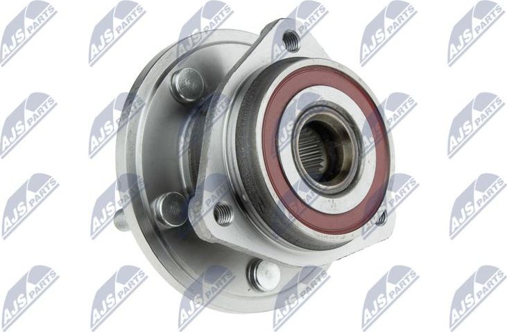 Ступица колеса с интегрированным подшипником NTY передняя правая/левая для Jeep Wrangler II (TJ) 1996-2007. Артикул KLP-CH-011