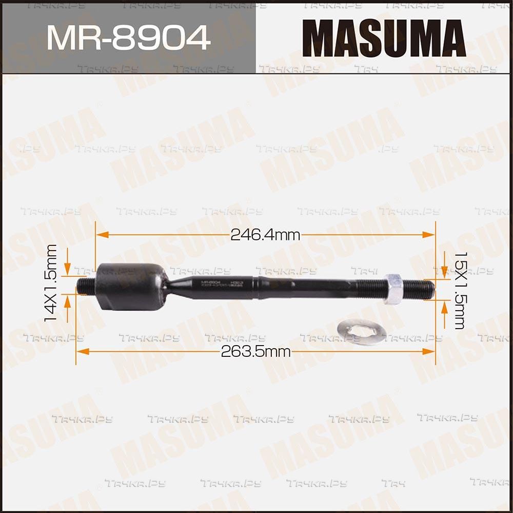 Рулевая тяга Masuma правая/левая для Toyota Camry 40 (V40, XV40) 2006-2014. Артикул MR-8904