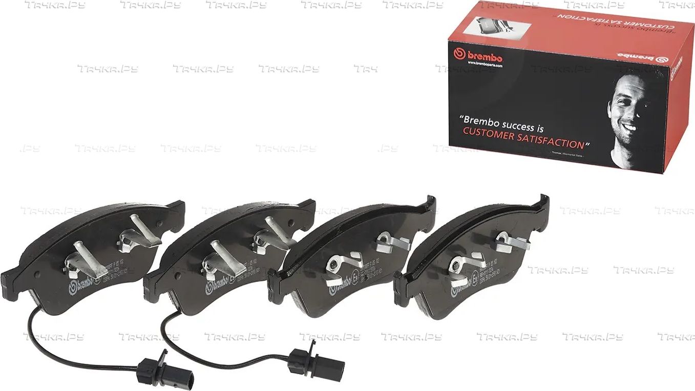 Тормозные колодки Brembo PRIME LINE передние для Volkswagen Phaeton I 2002-2016. Артикул P 85 102