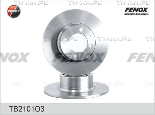 Тормозной диск Fenox передний для ВАЗ 2104 1985-2012. Артикул TB2101O3