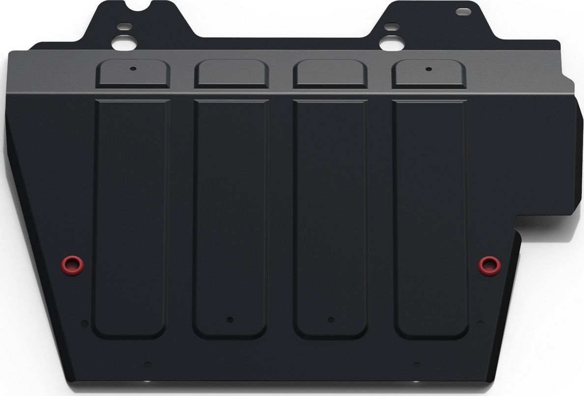 Защита АвтоБРОНЯ для картера и КПП Nissan Note I (е11) 2005-2013. Артикул 111.04146.1