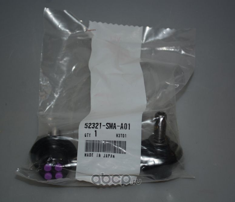 Стойка (тяга) стабилизатора Honda. Артикул 52321SWAA01