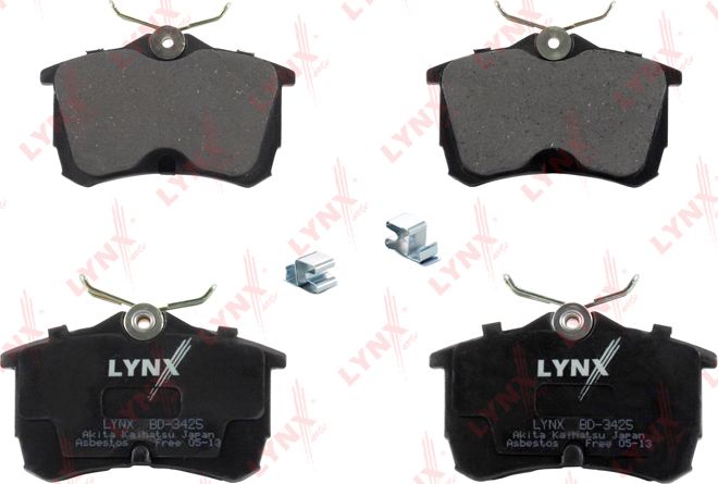 Тормозные колодки LYNXauto. Артикул BD-3425
