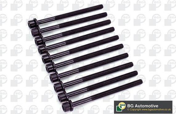 Комплект болтов ГБЦ BGA. Артикул BK2700