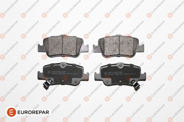 Тормозные колодки Eurorepar. Артикул 1617269380