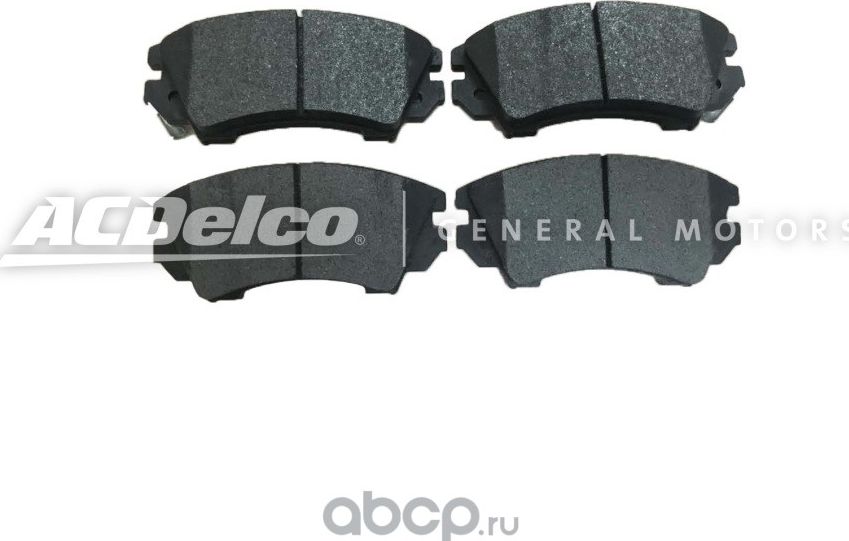 Тормозные колодки ACDelco. Артикул 19372217